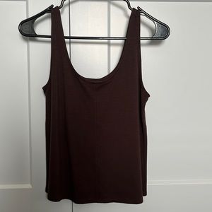 Brown RW&Co Tank Top